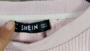 Shein Colorblock Corduroy Sweatshirt