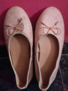 Sparkly Pink Ballet Flats