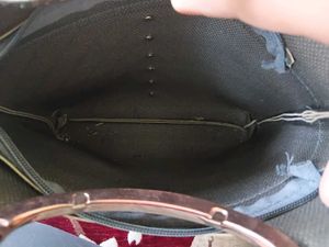 A Beautiful Grey Color Bag