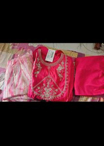 Beautiful Pink Kurta Set