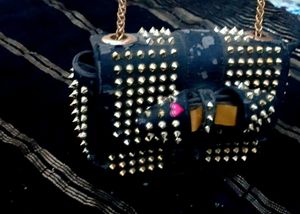 Black Studded Sling Bag 🖤👛