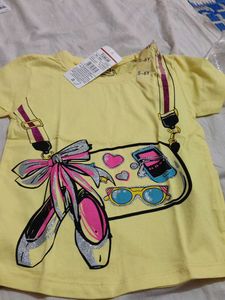Cute Girls' T-Shirt Set