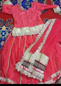 Peach Lehnga Good Looking Wear