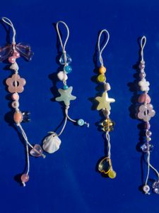 Cute Beaded Charm Set - Unique aesthetic y2k Desig