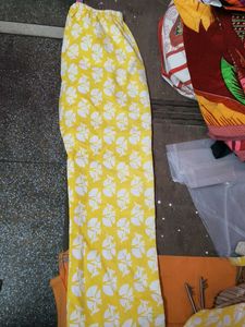 Yellow Printed Kurta