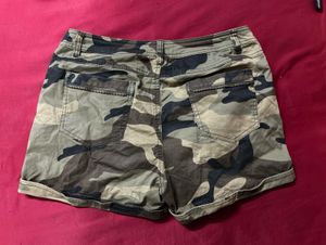 Camo Cargo Shorts