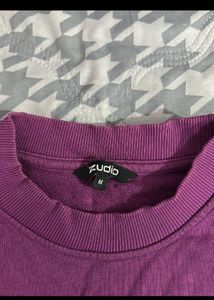 Purple "New Zealand" Graphic Sweatshirt