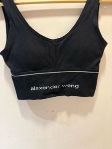 Black Alexander Weng Sports Bra