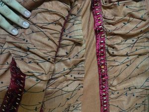 Embellished Ethnic Saare