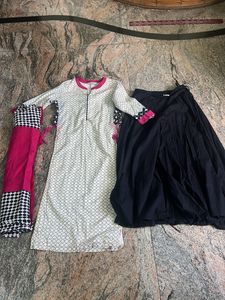 Biba (Stylish Kurta Set with Dupatta)