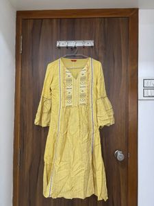 Elegant Yellow Kurta