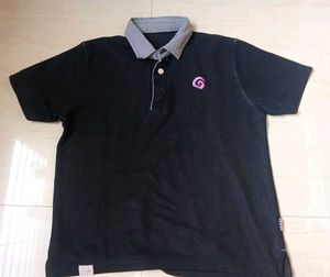 Black Polo T-Shirt