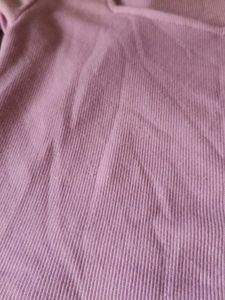 Lavender Long Sleeve V-Neck Top