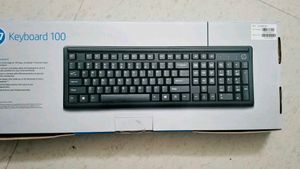 HP Keyboard 100 USB Wired | Ori