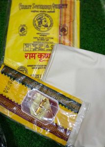 Unstitched kurta pajama +dhoti kurt