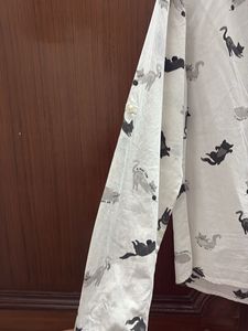 Cat Print Shirt &amp; unicorn bag ba