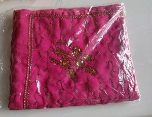 New Magenta Color Light Weight Saree