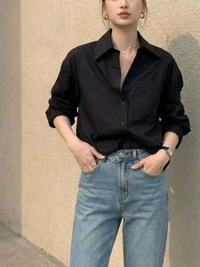 New with tag Korean Classic Black Button-Up Shirt