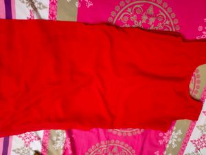 very beautiful red dress