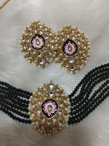 Choker Set Black Color
