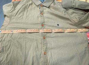🇬🇧Men's Button-Down Shirt Khaki Stylish Casual