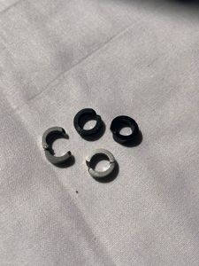 Minimalist Silver Hoop Earring