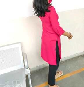 Pink Kurta