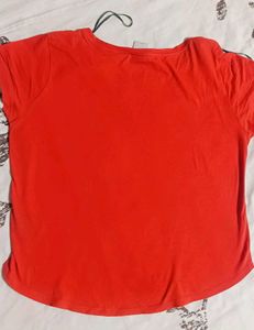 Bright Orange Basic Tshirt