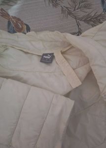 Puma White Puffer Jacket