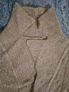 Vintage Knit Button-Down Cardigan