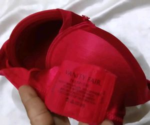 Vibrant Red Padded Bra