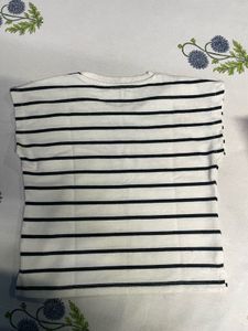 Striped Cap Sleeve Top