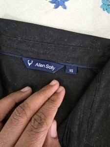 Allen Solly Classic Black Shirt
