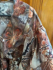 Bohemian Floral Print Tunic Top
