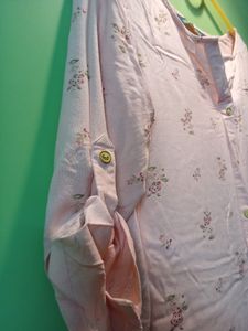 Light Peach Kurta S
