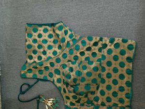 combo of Green Polka Dot Blouse.