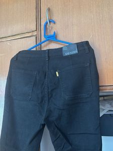 Black Denim Pants