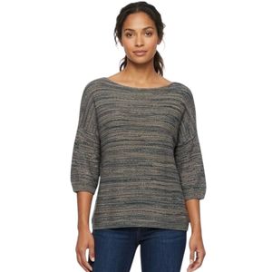 Cozy Striped Boat Neck Sweater