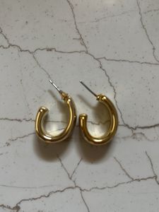 Gold Tone Earring Set - 4 Pairs