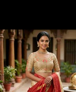 Embroidered Silk Blouse material
