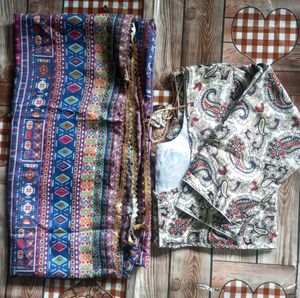 lehenga choli with Dupatta