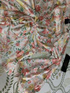 Beautiful Floral Print Ethnic Gown