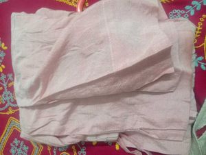 Embroidered Pink Kurta
