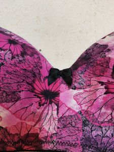 Floral Print Bra