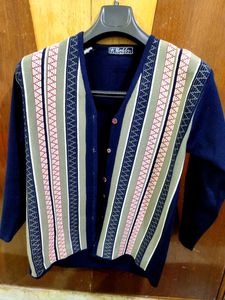 Vintage Patterned Cardigan
