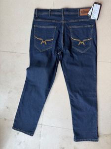 Classic Dark Wash Denim Jeans