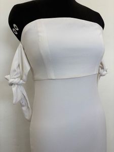 White Off-Shoulder Dress
