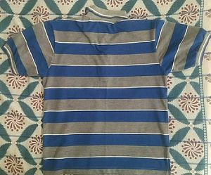 Striped Polo Shirt - Casual Style