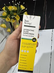 Sun Scoop Hydrating Fluid Sunscreen SPF 60