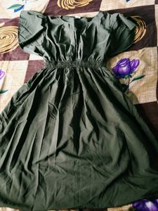 Chic Green Midi Dress